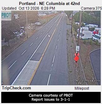 Portland - NE Columbia at 42nd