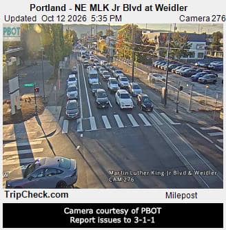 Portland - NE MLK Jr Blvd at Weidler