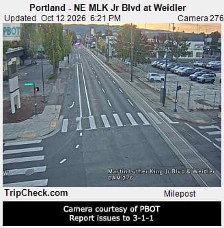 Portland - NE MLK Jr Blvd at Weidler