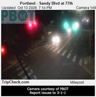 Portland - Sandy Blvd at 77th
