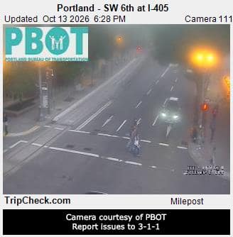 Portland - SW 6th at I-405