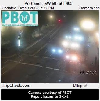 Portland - SW 6th at I-405