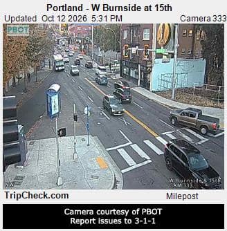 Portland - W Burnside at 15th