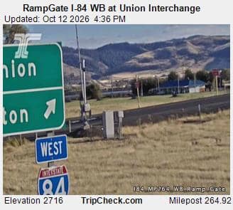 RampGate I-84 WB at Union Interchange