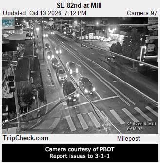 SE 82nd at Mill