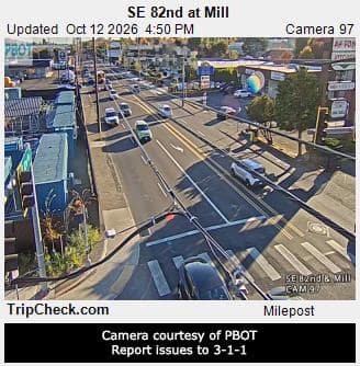 SE 82nd at Mill