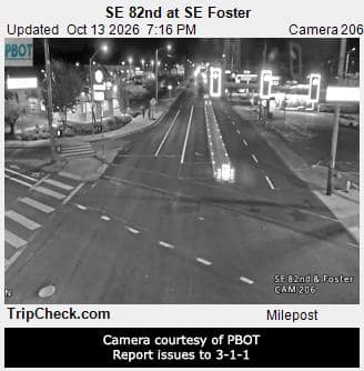 SE 82nd at SE Foster