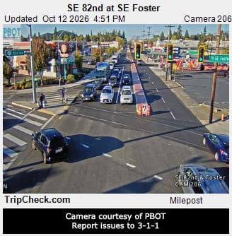 SE 82nd at SE Foster
