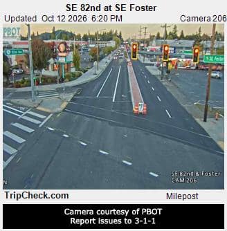 SE 82nd at SE Foster