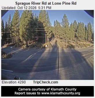 Sprague River Rd at Lone Pine Rd