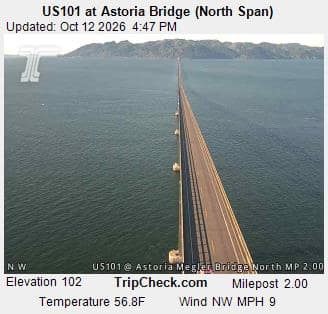 US101 at Astoria Bridge (North Span)