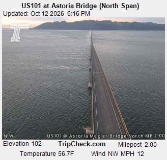 US101 at Astoria Bridge (North Span)