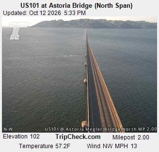 US101 at Astoria Bridge (North Span)
