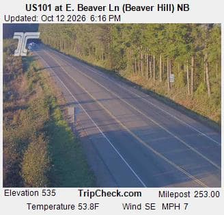 US101 at E. Beaver Ln (Beaver Hill) NB