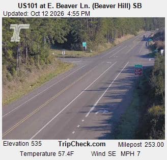 US101 at E. Beaver Ln. (Beaver Hill) SB