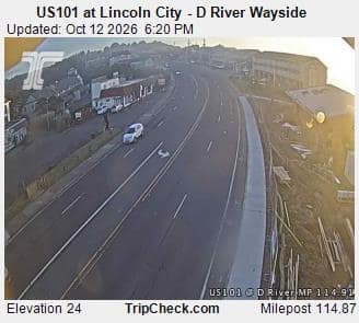 US101 at Lincoln City - D River Wayside
