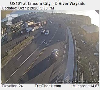 US101 at Lincoln City - D River Wayside