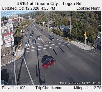 US101 at Lincoln City - Logan Rd