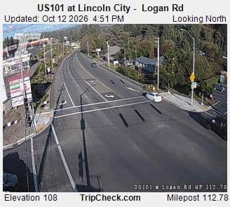 US101 at Lincoln City - Logan Rd