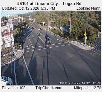 US101 at Lincoln City - Logan Rd