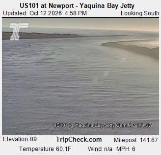 US101 at Newport - Yaquina Bay Jetty