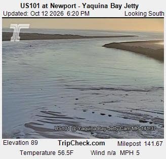 US101 at Newport - Yaquina Bay Jetty