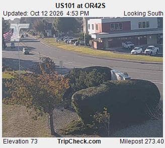 US101 at OR42S