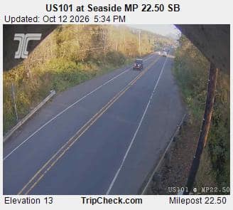 US101 at Seaside MP 22.50 SB