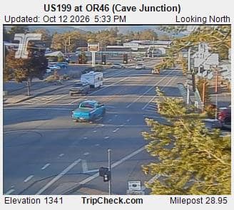 US199 at OR46 (Cave Junction)