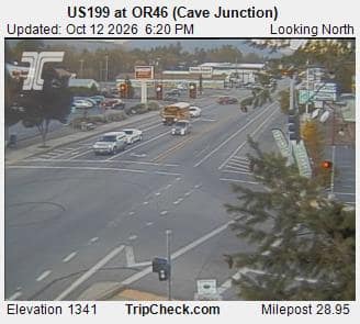 US199 at OR46 (Cave Junction)