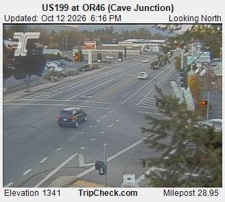 US199 at OR46 (Cave Junction)