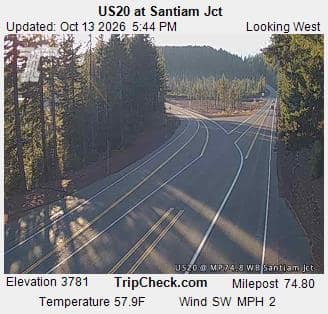 US20 at Santiam Jct