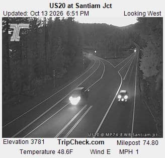 US20 at Santiam Jct