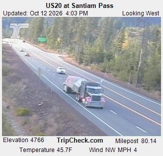 US20 at Santiam Pass