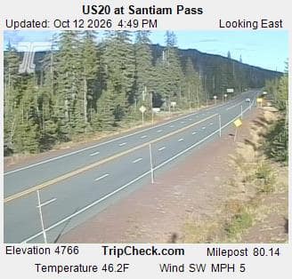 US20 at Santiam Pass