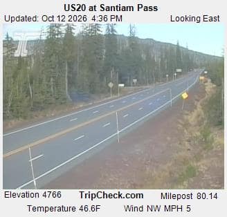 US20 at Santiam Pass