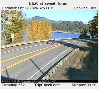 US20 at Sweet Home