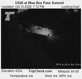 US26 at Blue Box Pass Summit