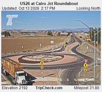 US26 at Cairo Jct Roundabout