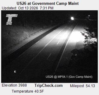 US26 at Government Camp Maint