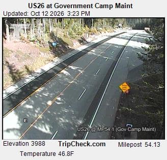 US26 at Government Camp Maint