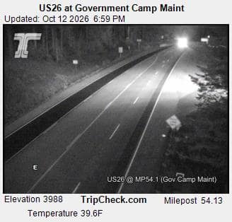 US26 at Government Camp Maint