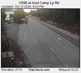 US26 at Govt Camp Lp Rd