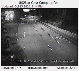 US26 at Govt Camp Lp Rd