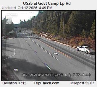 US26 at Govt Camp Lp Rd