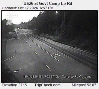 US26 at Govt Camp Lp Rd