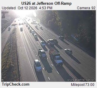 US26 at Jefferson Off-Ramp
