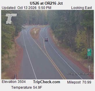 US26 at OR216 Jct