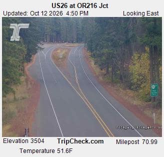 US26 at OR216 Jct