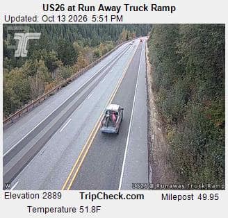US26 at Run Away Truck Ramp